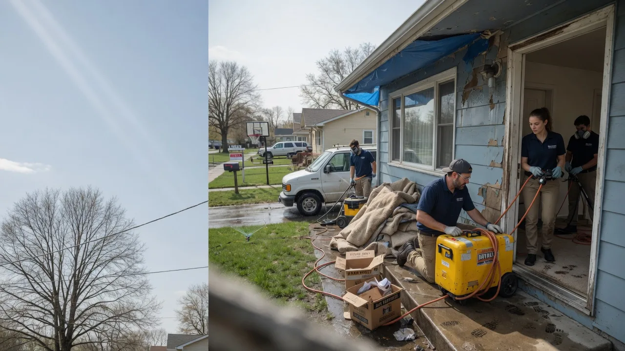 Basement Flood Cleanup in Advent, WV near me